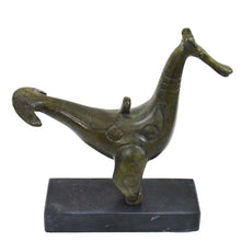 Load image into Gallery viewer, Bronze Bird statue sculpture - Traditional Lost wax method - Museum replica
