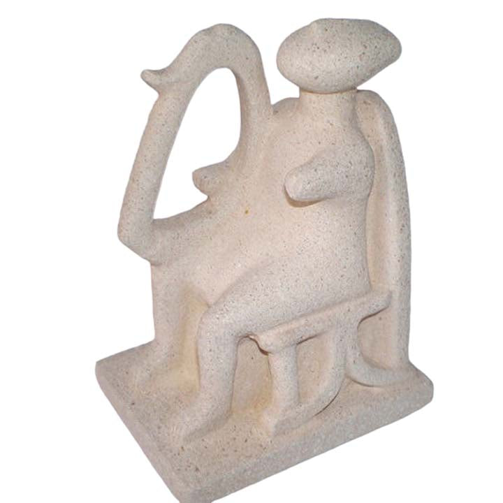 Harpist of Keros - Cycladic Figurine - Ancient Greek Art