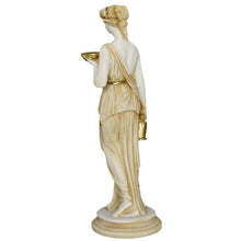 Load image into Gallery viewer, Hebe the Goddess of Youth Alabaster statue sculpture - Cupbearer of the Gods
