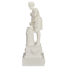 Load image into Gallery viewer, Hephaestus Alabaster small statue - God of Fire Volcanoes Blacksmith - Vulcan
