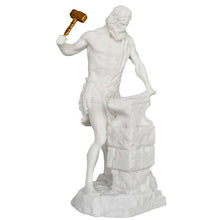 Load image into Gallery viewer, Hephaestus Alabaster statue - God of Fire Volcanoes Blacksmith - Vulcan

