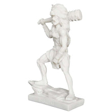 Load image into Gallery viewer, Heracles Hercules Alabaster statue - Ancient Greek Hero Demigod - Zeus son
