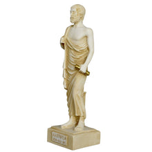Load image into Gallery viewer, Aristotle Alabaster aged small statue - Father of Western Philosophy Aristotelis
