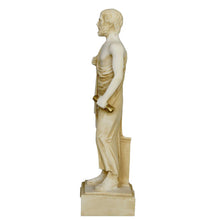 Load image into Gallery viewer, Aristotle Alabaster aged small statue - Father of Western Philosophy Aristotelis
