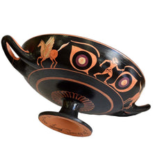 Load image into Gallery viewer, Achilles binding Patroclus wounds Kylix - Sosias Painter - Berlin Museum Replica
