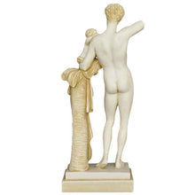 Load image into Gallery viewer, Hermes and Dionysus of Praxiteles Alabaster aged sculpture - Olympia museum
