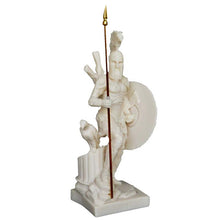 Load image into Gallery viewer, Ares God of war Alabaster statue - Greek God of Olympus - Spirit of Battle
