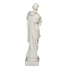Load image into Gallery viewer, Artemis Goddess of Hunt Alabaster small sculpture - Diana Mistress of Animals
