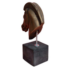 Load image into Gallery viewer, Horse head sculpture - Casting stone - Symbol of power wealth and status
