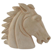 Load image into Gallery viewer, Horse Head Sculpture - Symbol of Wealth and Prosperity in Ancient Greece

