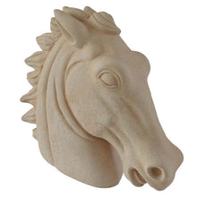Load image into Gallery viewer, Horse Head Sculpture - Symbol of Wealth and Prosperity in Ancient Greece
