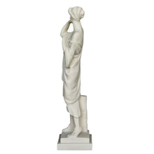 Load image into Gallery viewer, Artemis Goddess of Hunt Alabaster statue Sculpture - Diana Mistress of Animals
