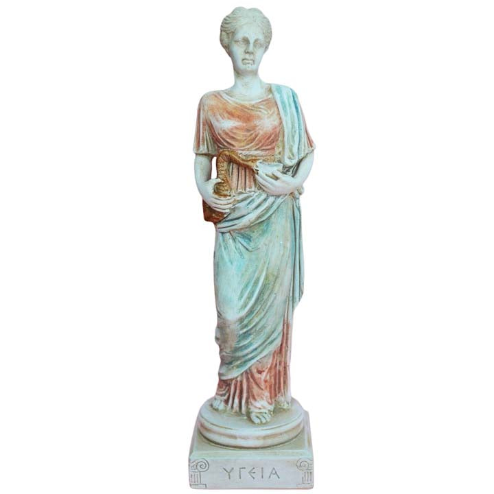 Hygieia statue sculpture - Goddess of Health Healing - Apollo daughter