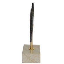 Load image into Gallery viewer, Labrys Double Headed Axe Mini Bronze item on marble base - Minoan Period
