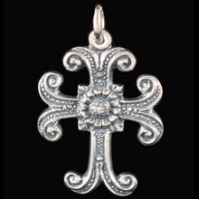 Load image into Gallery viewer, Byzantine Silver Cross - 925 Sterling Silver
