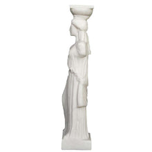 Load image into Gallery viewer, Caryatid Alabaster small statue - Porch of the Maidens - Erechtheion Acropolis

