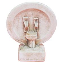 Load image into Gallery viewer, Macedonian mini shield in casting stone - Alexander the Great - Star of Vergina
