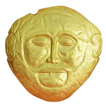 Load image into Gallery viewer, Mask of Agamemnon casting stone sculpture - Mycenaean King
