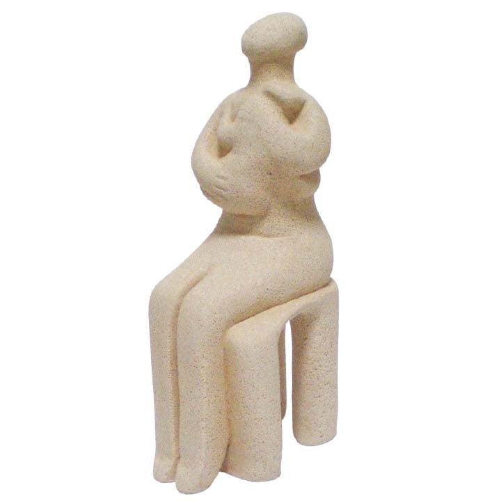 Maternity Motherhood Statue - Cycladic Art Style - Newborn Baby Perfect Present