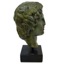 Load image into Gallery viewer, Alexander the Great Macedonian bronze statue bust - King Of Vergina - Phillip II
