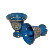 Load image into Gallery viewer, Nike and Helmet Design Pythagorean 2 cups high quality set Pythagoras color petrol
