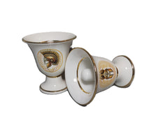 Load image into Gallery viewer, Spartan Helmet Design Pythagorean 2 cups high quality white set
