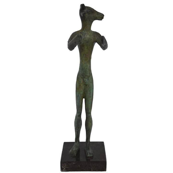 Minotaur Bronze statue - Mythical Creature - Minoan Labyrinth - Theseus