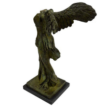 Load image into Gallery viewer, Nike of Samothrace bronze statue sculpture - Winged Goddess of Victory
