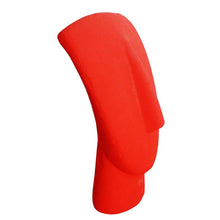 Load image into Gallery viewer, Cycladic Head Red figurine with scar - Casting stone Ancient Modern Abstract Art
