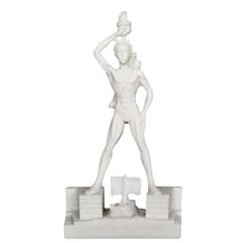 Load image into Gallery viewer, Colossus of Rhodes Alabaster mini statue - Sun God Helios - Seven Wonders
