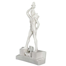 Load image into Gallery viewer, Colossus of Rhodes Alabaster mini statue - Sun God Helios - Seven Wonders
