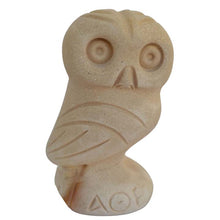 Load image into Gallery viewer, Owl Of Athens Small Statue - Goddess Athena - Ancient Greek Cycladic Art
