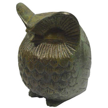 Load image into Gallery viewer, Owl of Wisdom Bronze statue - Goddess Athena symbol
