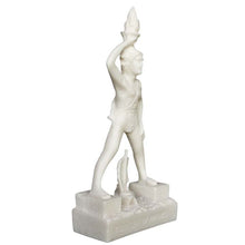 Load image into Gallery viewer, Colossus of Rhodes Alabaster miniature statue - Sun God Helios - Seven Wonders
