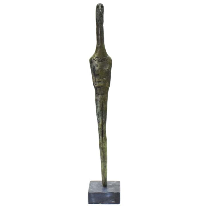 Paleolithic - Neolithic bronze Idol figurine statue - Museum Replica Item