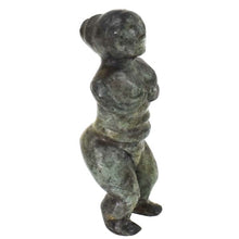 Load image into Gallery viewer, Paleolithic - Neolithic Fertility bronze small sculpture of a women body
