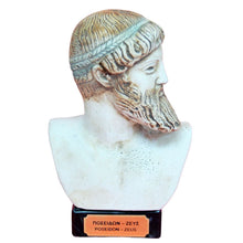 Load image into Gallery viewer, Artemision bust Zeus or Poseidon sculpture statue - Ancient Greek Olympian Gods
