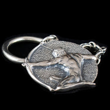 Load image into Gallery viewer, Archer Athlete Quality Keychain - Sterling Silver - Olympic Games - Sagittarius
