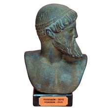 Load image into Gallery viewer, Artemision Zeus or Poseidon bust sculpture statue - Ancient Greek Olympian Gods
