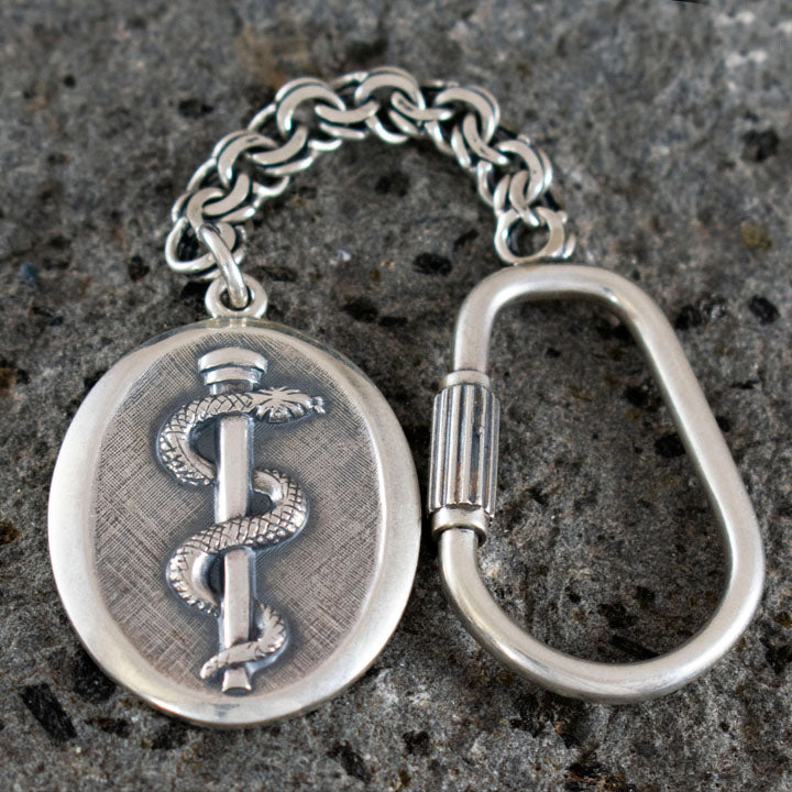 Rod of Asclepius - Symbol of Medicine - Healing Snake Seprent - Greek Mythology