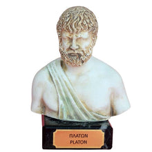 Load image into Gallery viewer, Plato the Philosopher small bust - Western Philosophy - Socrates Aristotle
