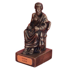 Load image into Gallery viewer, Plato the Philosopher small statue - Western Philosophy - Socrates Aristotle
