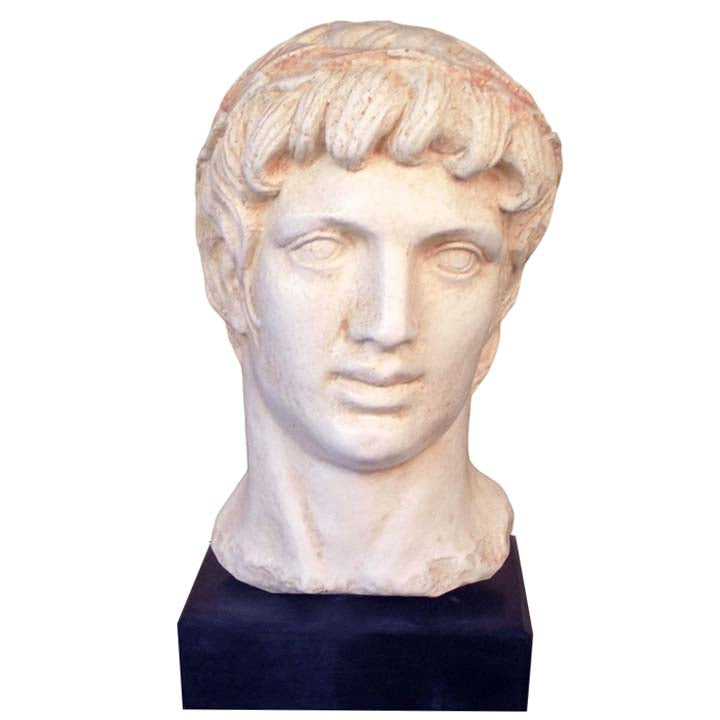 Apollo Head Bust - Olympian God of light sun music poetry - Phoebus