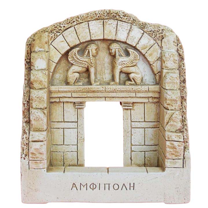 Amphipolis tomb entrance small sculpture - Macedonian
