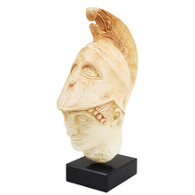 Load image into Gallery viewer, Ancient Greek Warrior sculpture - Trojan War bust - Homer iliad Mythology
