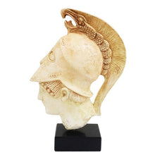 Load image into Gallery viewer, Ancient Greek Warrior sculpture - Trojan War bust - Homer iliad Mythology
