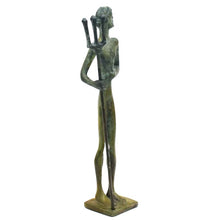 Load image into Gallery viewer, Poseidon small bronze sculpture - Ancient Greek God of the sea - Twelve Olympians
