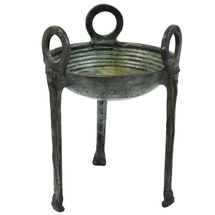 Pure bronze small Tripod - Ancient Greek Art - Lost Wax Method - Winner Prize