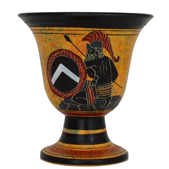Handmade Greek Ceramic Pythagoras Cup Of Justice – Fair Cup Sculpture