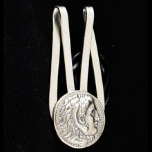 Load image into Gallery viewer, Silver Money Clip Alexander The Great Hercules - Macedonia King
